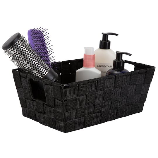 Simplify Small Woven Storage Shelf Baskets